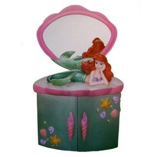 Little Mermaid Princess Jewelry Box   Disney Princess Ariel Jewelry Box With Mirror  