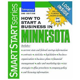 How to Start a Business in Minnesota (Smartstart) Entrepreneur Press 9781599181561 Books