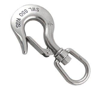 650 KGS Swivel Eye Type Lifting Clip Hook with Latch