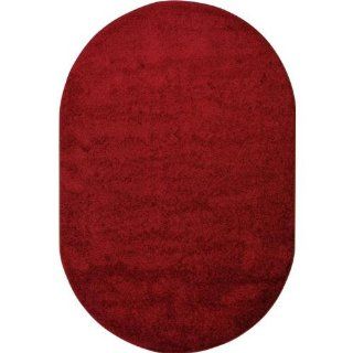 Joy Carpets 80ss 01 Burgundy Kid Essentials   Misc Solid Color Area Rug  