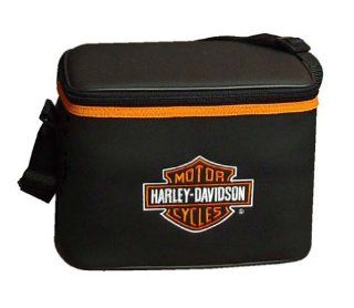 Harley Davidson Durable 6 Pack Bar & Shield Cooler. CLP302304  Sports Fan Coolers  Patio, Lawn & Garden