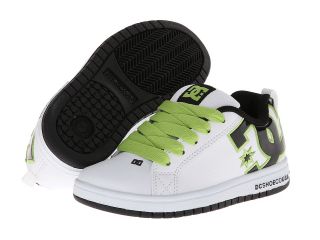 DC Kids Court Graffik Boys Shoes (Green)