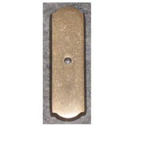Top Knob 2 1/2" Rectangle Decorative Backplate M1431  Light Bronze ( 5 Pieces Package / $8.58 per one piece)   Cabinet And Furniture Pulls  