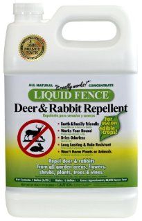 Liquid Fence 111 Deer and Rabbit Repellent, 1 Gallon Concentrate  Home Pest Repellents  Patio, Lawn & Garden