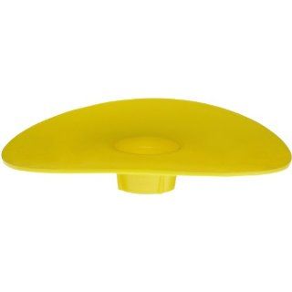 Kapsto 655 / 15 R Polyethylene Flange Cover, Yellow, 75 mm Tube OD (Pack of 100) Pipe Fitting Protective Caps