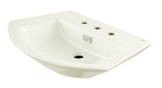 TOTO Lt960.8#11 Soiree 30" Lavatory 8" Center, Colonial White   Pedestal Sinks  