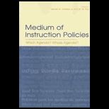 Medium of Instruction Policies