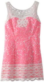 Lilly Pulitzer Girls 2 6X Little Delia Dress, Cosmo Pink Mini Party Favors, 4 Playwear Dresses Clothing