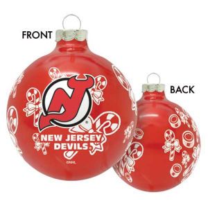 New Jersey Devils Traditional Round Ornament
