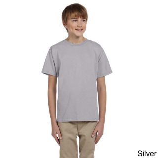 Fruit Of The Loom Fruit Of The Loom Youth Heavy Cotton Hd T shirt Silver Size L (14 16)