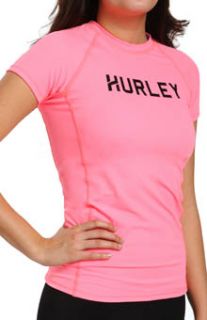 Hurley HU48714 One and Only Solids Rash Guard T Shirt