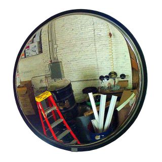 See All Wide Angle Convex Plexiglas Acrylic Mirrors With Stainless Steel Backing   12 Diameter