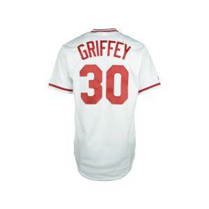 Cincinnati Reds Ken Griffey Sr Majestic MLB Cooperstown Fan Replica Jersey