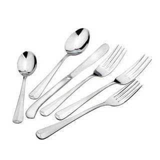 Winco 0015 05 12 Piece Lafayette 3 Tine Dinner Fork Set, 18 0 Stainless Steel Kitchen & Dining