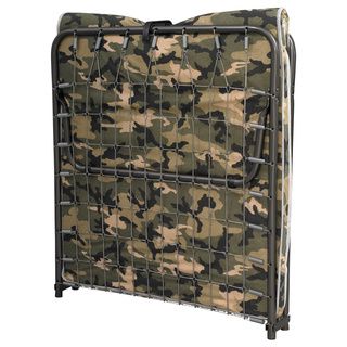Linon Home Decor Products Inc. Lione Camouflage Folding Cot Black Size Twin