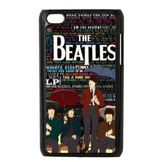 Custom The Beatles Back Cover Protective Case for IPod Touch 4   Players & Accessories