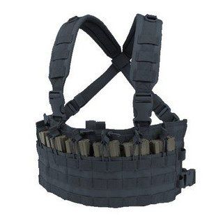 Condor Rapid Assault Chest Rig for Airsoft Gaming   Black  Airsoft Tactical Vests  Sports & Outdoors