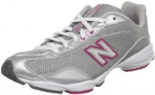 New Balance Women's WL662 Sneaker,Grey/Pink,6.5 B US Shoes