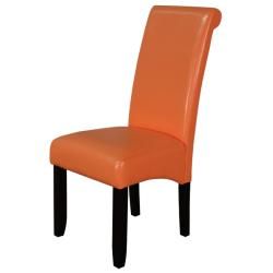 Monsoon Sunrise Orange Dining Chairs (set Of 2)