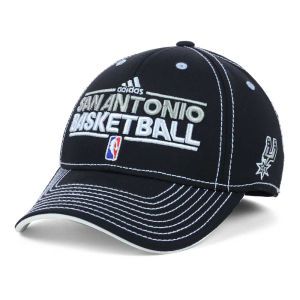 San Antonio Spurs adidas NBA Official Practice Flex Cap