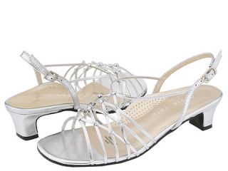 David Tate Yknot Womens Sandals (Silver)