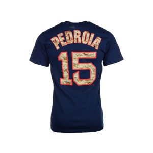 Boston Red Sox Dustin Pedroia Majestic MLB Camo Player T Shirt