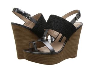 French Connection Desiree Womens Wedge Shoes (Black)
