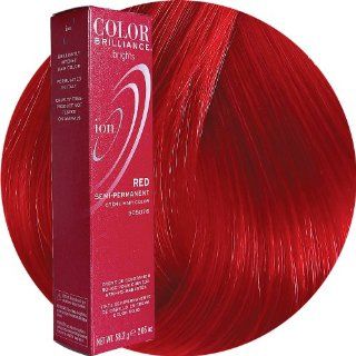 Ion Color Brilliance Brights Semi Permanent Hair Color Red  Chemical Hair Dyes  Beauty