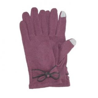 David & Young Touch Tech Glove with Bow Cold Weather Gloves