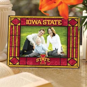 Iowa State Cyclones Art Glass Picture Frame
