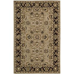 Nourison Hand tufted Caspian Taupe Wool Rug (8 X 106)