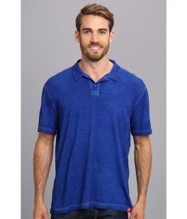 Agave Denim A. Merrick S/S Polo Mens Short Sleeve Pullover (Blue)