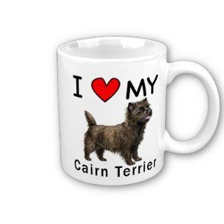 I Love My Cairn Terrier Coffee Mug  Cairn Terrier Gifts  
