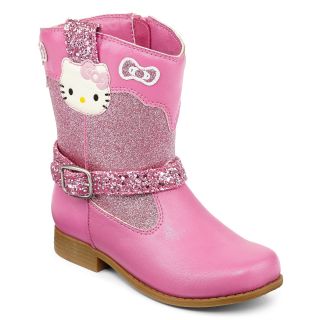 Hello Kitty Lil Natalie Toddler Girls Boots, Pink, Pink, Girls