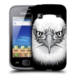 Head Case Designs Eagle Big Face Illustrated Hard Back Case Cover for Samsung Galaxy Gio S5660 Cell Phones & Accessories