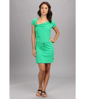 Bench Pleat Dress Womens Dress (Green)