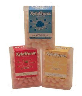 Xyloburst XYB665 70ct Berry Mint Jar   8 Pack  Breath Mints  Grocery & Gourmet Food