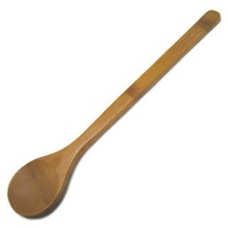 Bamboo Wood Cooking Spoon   14 Inch Kitchen & Dining
