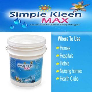 Simple Kleen MAX   640 oz, powdered laundry detergent   320 loads Health & Personal Care