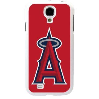 MLB Major League Baseball Los Angeles Angels of Anaheim Samsung Galaxy S4 SIV I9500 TPU Soft Black or White case (White) Cell Phones & Accessories