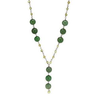 64.17 CTW Aventurine Sterling Silver Necklace Chain Necklaces Jewelry