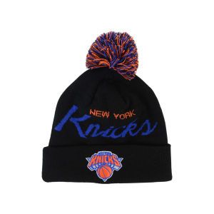New York Knicks adidas NBA Special Script Pom Hat