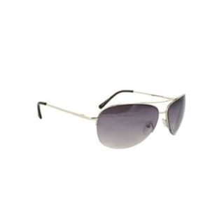 HotLove Pilot Fashion Aviator 669SVRPB Sunglasses Semi Rimless on Silver Frame and Purple Black Gradient Lenses for Men and Women Shoes