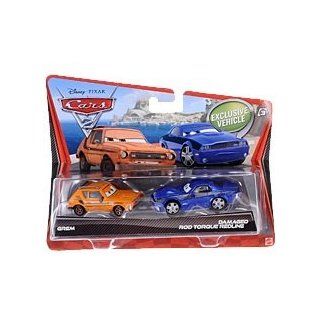 Cars 2 Characters Car Collection Assorted 2 Pack Vol.1 Hinterglemm and damage Rod torque red line (japan import) Toys & Games