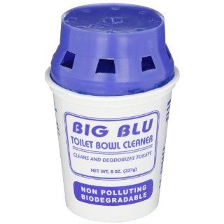 Big D 646 Blu Biodegradable Toilet Bowl Cleaner and Deodorizer, Blue Tint (Pack of 12)