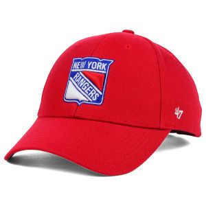 New York Rangers 47 Brand NHL Basic MVP Adjustable Cap