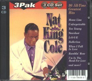 Nat King Cole 36 All Time Greatest Hits   3 PAK Music