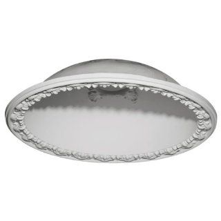 39 1/2"OD x 32"ID x 10 3/8"D Hillock Recessed Mount Ceiling Dome   Decorative Ceiling Medallions