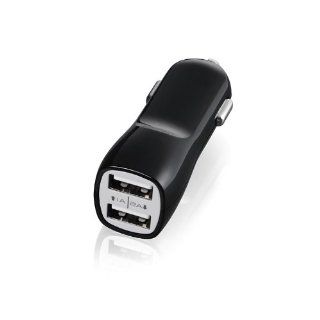 Dausen TR RG470WT Mobile USB Car Charging Kit   Retail Packaging   Black Cell Phones & Accessories
