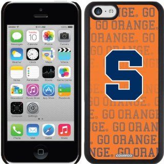 Syracuse Orange Full design on a Black iPhone 5c Thinshield Snap On Case by Coveroo Cell Phones & Accessories